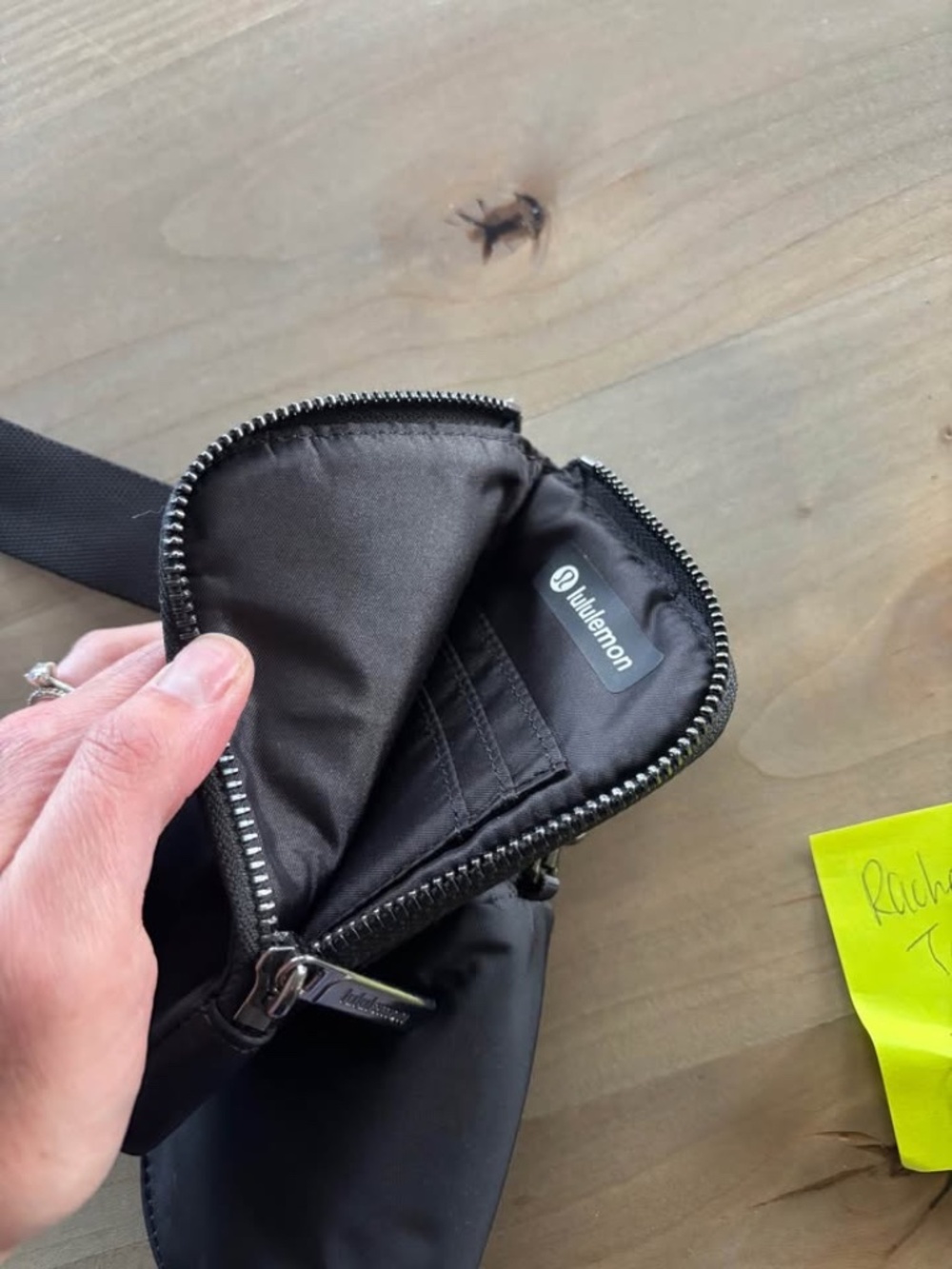 Lulu Lemon dual pouch wristlet - Picture 5 of 7